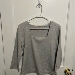Tommy Hilfiger Women's Grey Top